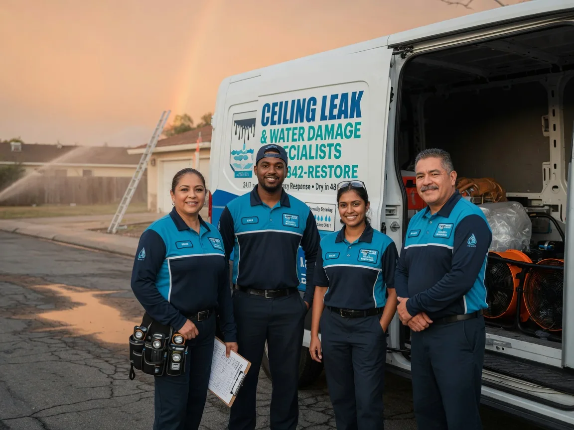Ceiling Leak Cleanup company in Mclean, TX