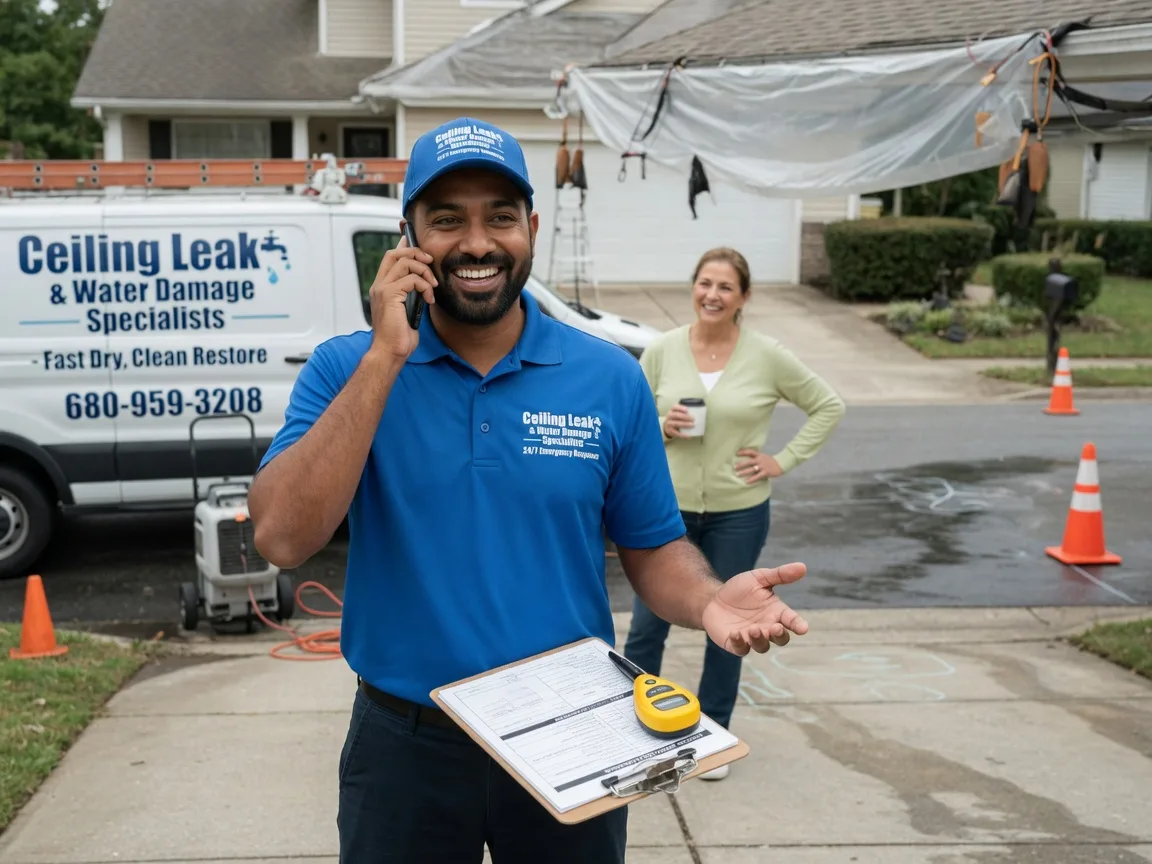 Ceiling Leak Cleanup Mclean, TX FAQs